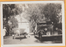 Chevrolet 1939? FOTOGRAFIA QLD BARCO, CARAVANA E CARAVANA 127MM X 90MM C1960 comprar usado  Enviando para Brazil