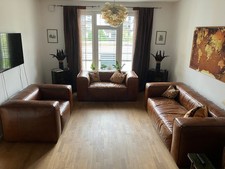 Echtledersofa calverton 3er gebraucht kaufen  Frankfurt am Main