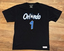Camiseta masculina XXL Orlando Magic #1 Anfernee Penny Hardaway NBA Mitchell & Ness comprar usado  Enviando para Brazil