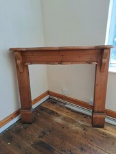 Wooden fire surround for sale  EVESHAM
