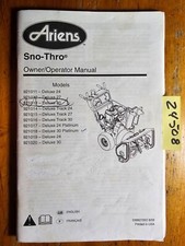 Ariens deluxe track for sale  Niagara Falls