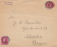 Schweden 1899 brief gebraucht kaufen  Köngen