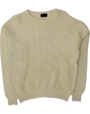 Suéter feminino MASTER gola barco IT 50 XL algodão off white BO04 comprar usado  Enviando para Brazil