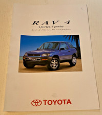 Brochure toyota rav d'occasion  Quarré-les-Tombes