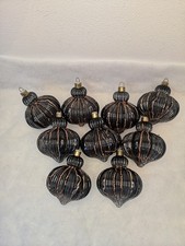 Glass baubles christmas for sale  ROTHERHAM
