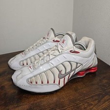 Męskie buty do biegania Nike Shox Turbo 316714-102 białe czerwone rozmiar 10,5 rzadkie na sprzedaż  Wysyłka do Poland