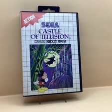 Castle Of Illusion Starring Mickey Mouse Mega Master System Sega Pal Completo comprar usado  Enviando para Brazil