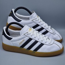 Adidas munchen white for sale  ABERGAVENNY