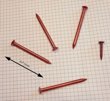 Kupfernägel 5 stück gebraucht kaufen  Hamm