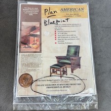 Planos para cadeira Morris braço eixo com apoio para os pés da American Furniture Design comprar usado Planos para cadeira Morris braço eixo com apoio para os pés da American Furniture Design comprar usado  Enviando para Brazil