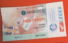 Biglietto ticket calcio usato  Albano Laziale