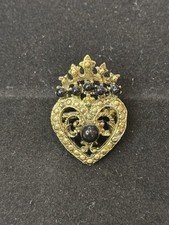 Vintage heart crown for sale  THAMES DITTON
