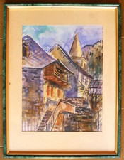 Tableau aquarelle gérard d'occasion  Toulon-