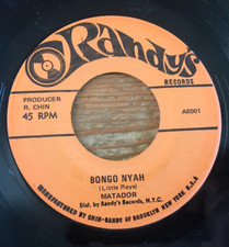 Matador Bongo Nyah Bad Name 45 rpm Vinyl 7" Reggae Randy's Records comprar usado  Enviando para Brazil