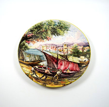 Piatto vintage ceramica usato  Verdellino