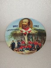 Piatto centenario garibaldi usato  Vercelli