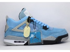 Usado, Sapato masculino Air Jordan 4 retrô azul universitário CT8527-400 tamanho EUA 10 comprar usado  Enviando para Brazil