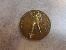 Bronze table medal d'occasion  Expédié en Belgium