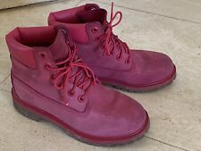 Bottines roses timberland d'occasion  Orange