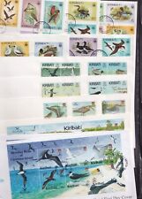 Kiribati Birds FDC 1 escolha 1982 1983 1986 1993 2004 05 garça enrolada petrel tern comprar usado  Enviando para Brazil