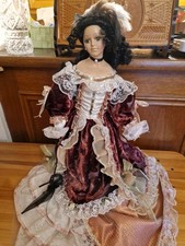 Porzellanpuppe cm 53 gebraucht kaufen  Rothenburg