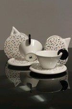 Set caffè ceramica usato  Orbetello