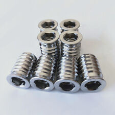 M6 M8 M10 304 Edelstahl Gewindeeinsatz Muttern Sechskantmutter für Holzmöbel comprar usado  Enviando para Brazil