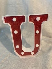 Letter red glitter for sale  Fort Worth