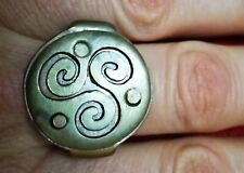 Anello triskell triskele usato  Bologna