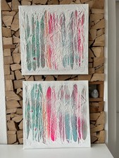 Bilder leinwand abstrakt gebraucht kaufen  Oberstdorf