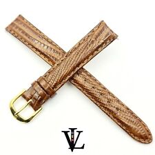 VINTAGE - 13 MM - PULSEIRA - COURO - RELÓGIO SUÍÇO - PULSEIRA - NOVO ESTOQUE ANTIGO comprar usado  Enviando para Brazil