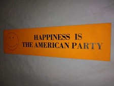 Adesivo vintage para festa americana político não usado comprar usado  Enviando para Brazil