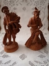 Coppia statuine terracotta usato  Oggiono