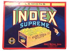 Vintage paper index for sale  Los Angeles
