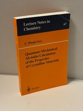 Usado, Quantum-Mechanical Ab-initio Calculation of the Properties of Crystalline Materi comprar usado  Enviando para Brazil