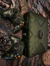 Console Xbox edição especial original verde halo controle original FUNCIONAS LIMPAS comprar usado  Enviando para Brazil