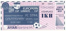 Ticket galatasaray stahl d'occasion  Expédié en Belgium
