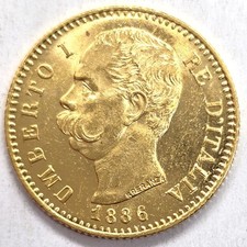 Monnaie lire 1886. d'occasion  Ploemeur