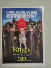Tremotino shrek cartolina usato  Bari