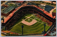Usado, Cartão postal de linho K30/estádio de beisebol Crosley Field Cincinnati Reds Ohio 403 comprar usado  Enviando para Brazil