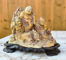 Chinese antique soapstone for sale  WITHAM