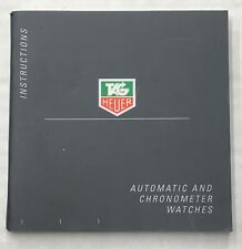 TAG HEUER ORIGINAL WATCH Instruction Book for Automatic Chronometer watches comprar usado TAG HEUER ORIGINAL WATCH Instruction Book for Automatic Chronometer watches comprar usado  Enviando para Brazil