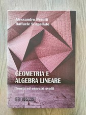 Geometria algebra lineare. usato  Trento