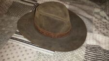 Cappello cowboy pelle usato  Milano