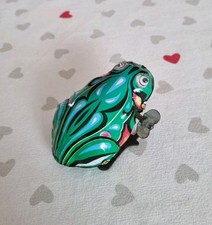 Hüpffrosch blech uhrwerkaufzu gebraucht kaufen  Drebach