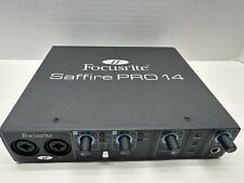 Focusrite Saffire Pro 14 FireWire Interfaz de audio de grabación sin probar sin cable segunda mano  Embacar hacia Argentina