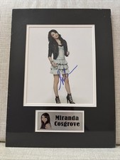 Foto autografada 8x10 assinada por Miranda Cosgrove com certificado de autenticidade comprar usado  Enviando para Brazil