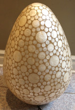 Mosaic egg shaped for sale  Millstone Township