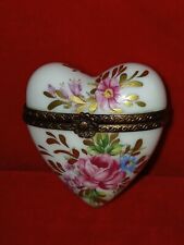 Limoges porzellanherz blumenmu gebraucht kaufen  Wehr