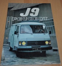 1981 Peugeot J9 Gamme Van Truck Brochure Prospekt Prospekt Francja Edycja na sprzedaż 1981 Peugeot J9 Gamme Van Truck Brochure Prospekt Prospekt Francja Edycja na sprzedaż  PL